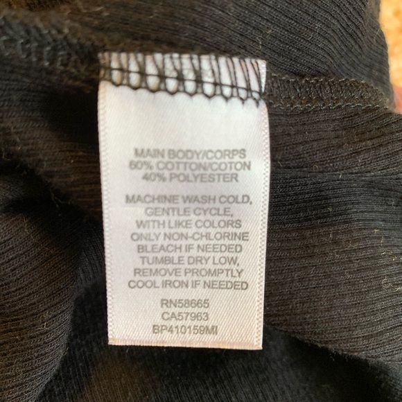 Black ribbed tank top from BP - Picture 6 of 6